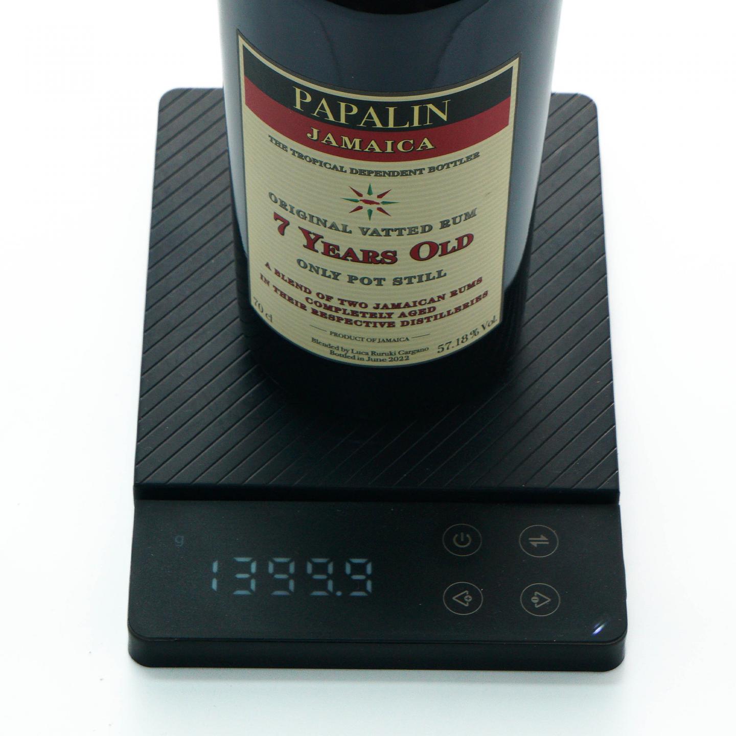 Papalin 7年 2022 牙买加朗姆酒 57.18%