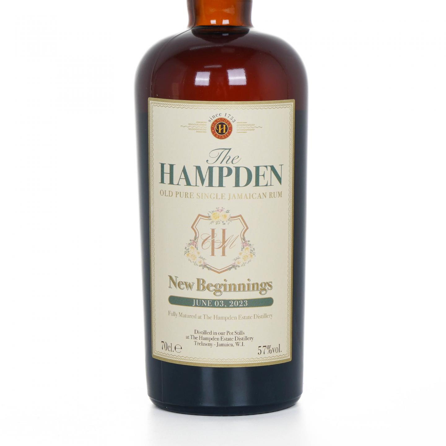 Hampden Estate 汉普登庄园 CHM New Beginnings 2023 朗姆酒