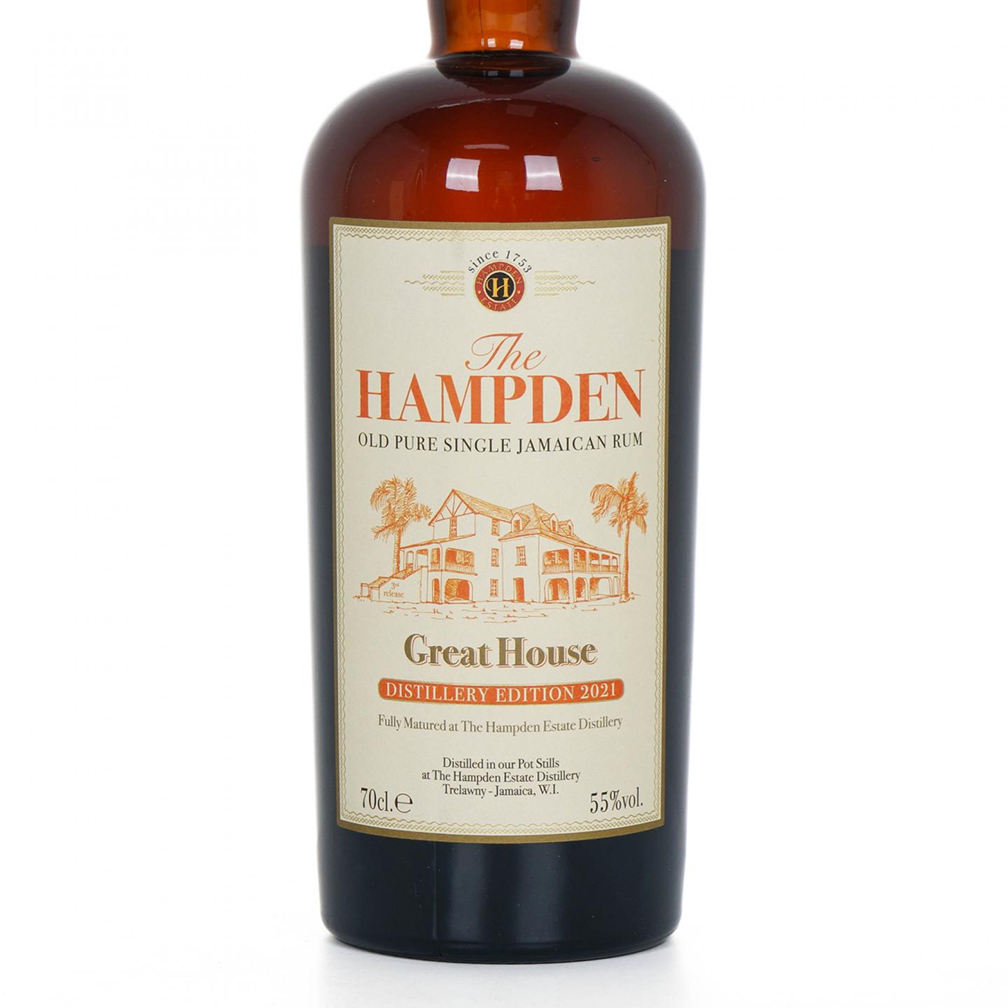 Hampden Estate 汉普登庄园 Great House 2021 Edition 朗姆酒