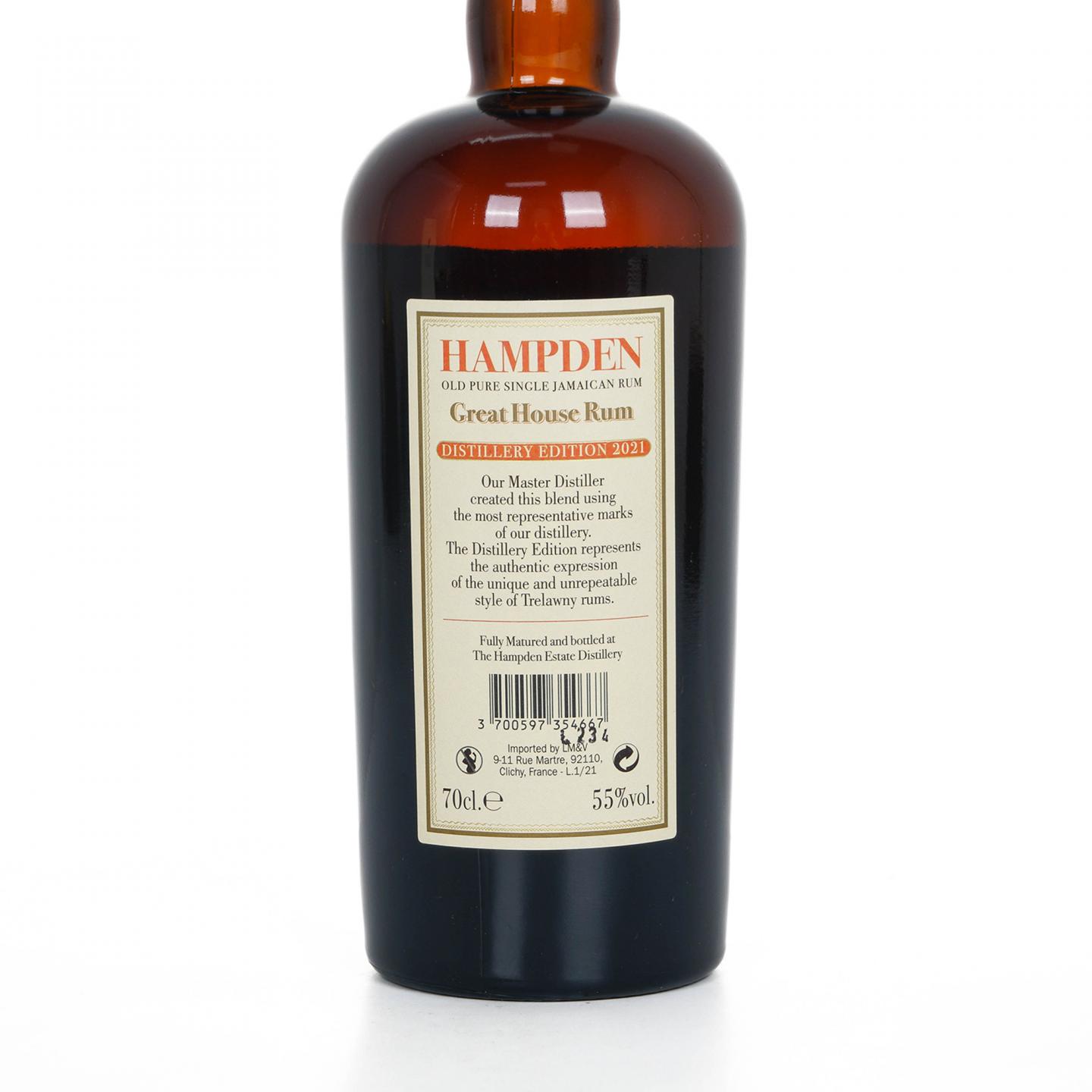 Hampden Estate 汉普登庄园 Great House 2021 Edition 朗姆酒