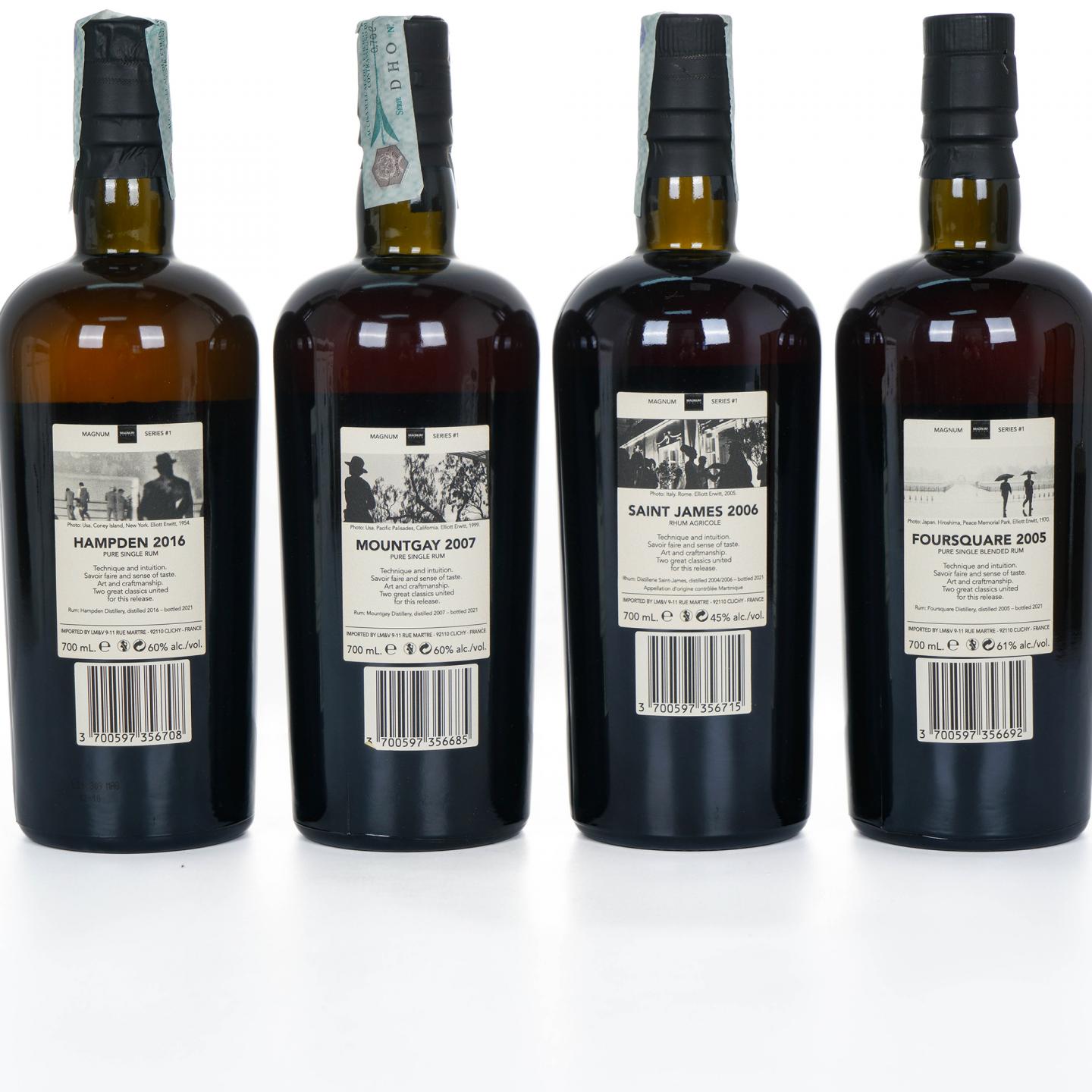 Elliot Erwitt 限量系列 2021 朗姆酒 4瓶组
