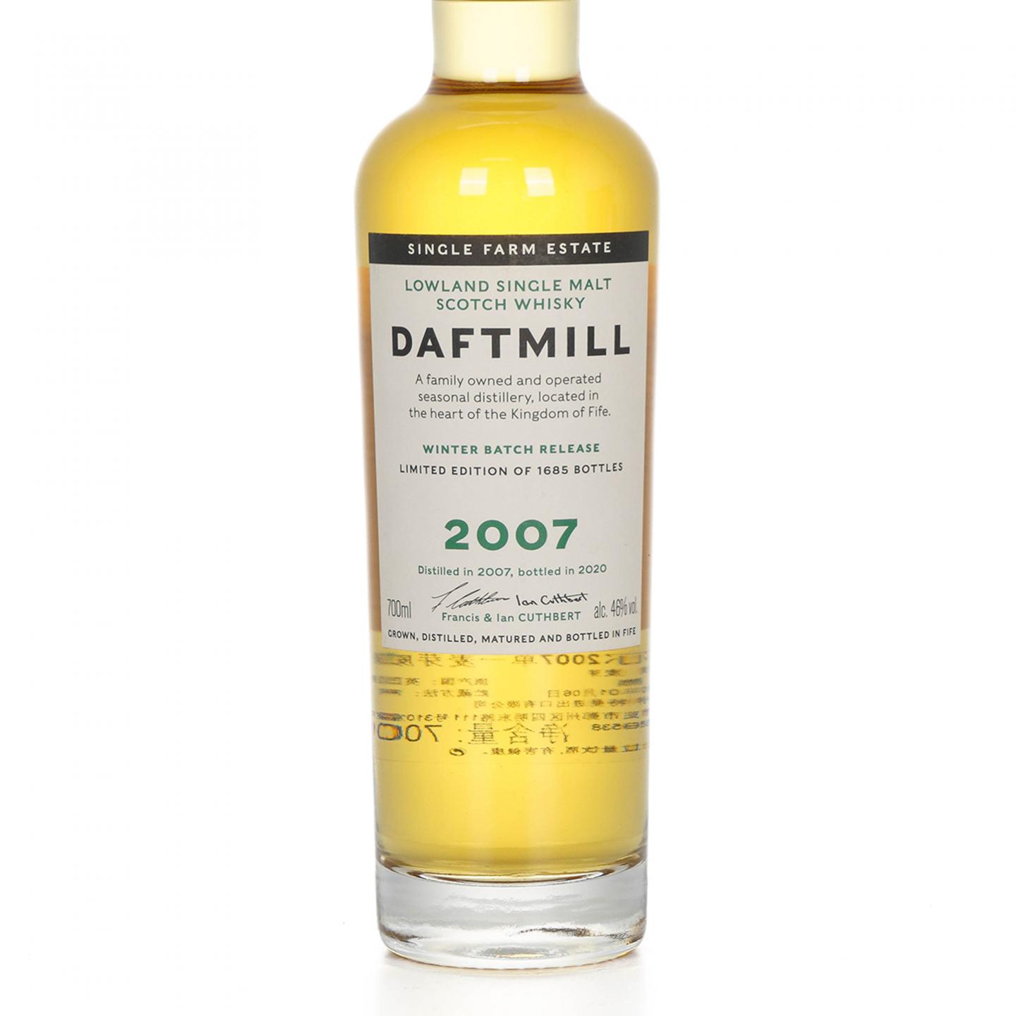 Daftmill 达夫特米尔 2007-2020 冬季限定