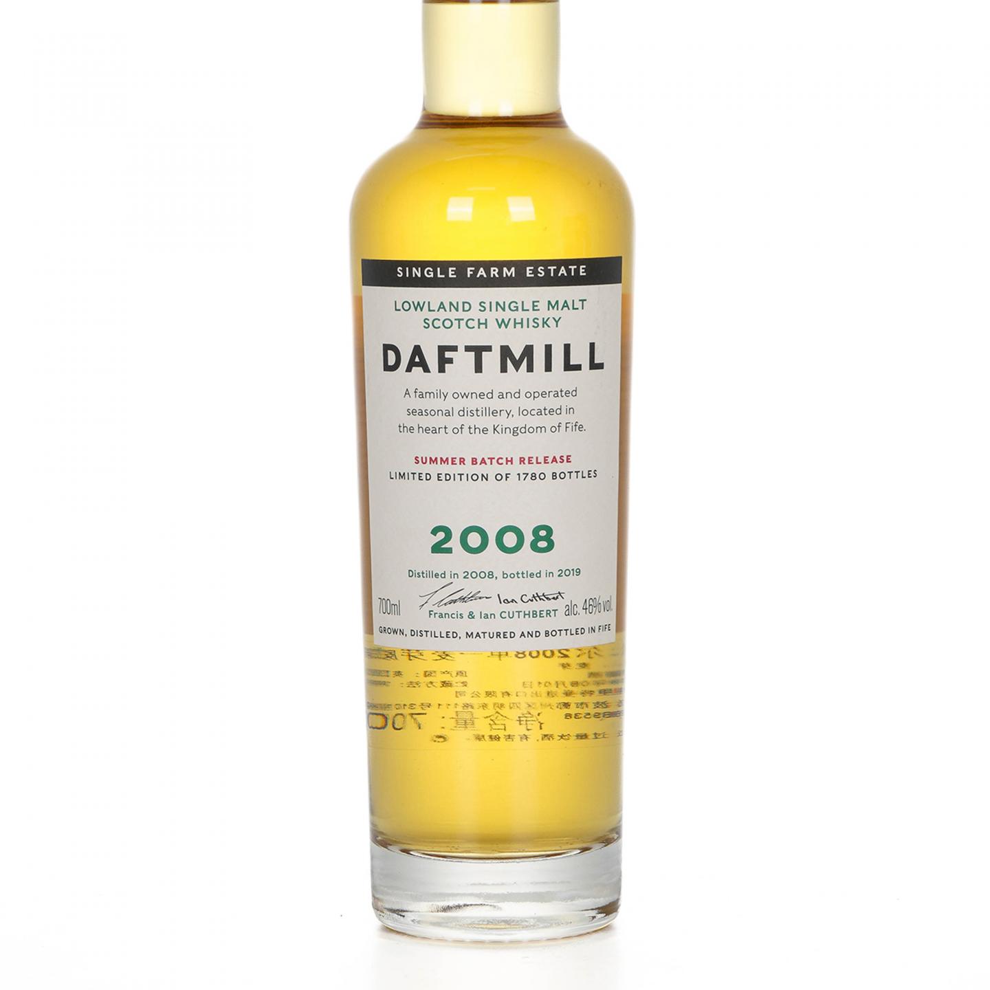Daftmill 达夫特米尔 2008-2019 夏季限定