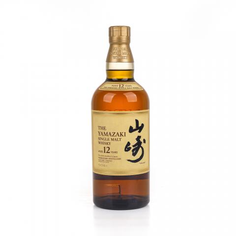 山崎 12年 Single Malt 金花盖 700ml