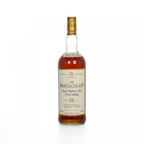 Macallan 麦卡伦 12年 雪莉桶 1000ml