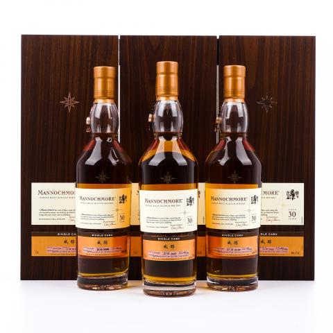 Mannochmore 曼洛克摩 30年 1990-2020 星星标 行货 3瓶组