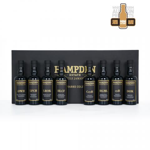 【中样】Hampden Estate 汉普登庄园 2022 朗姆酒 8瓶组*200ML