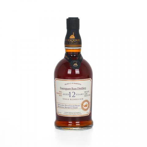 Foursquare 12年 私人桶精选系列 单一调和朗姆酒