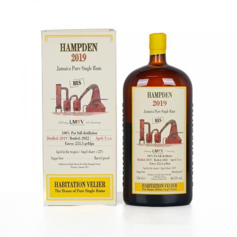 Hampden HES 3年 2019-2022 朗姆酒 Habitation Velier 1500ml