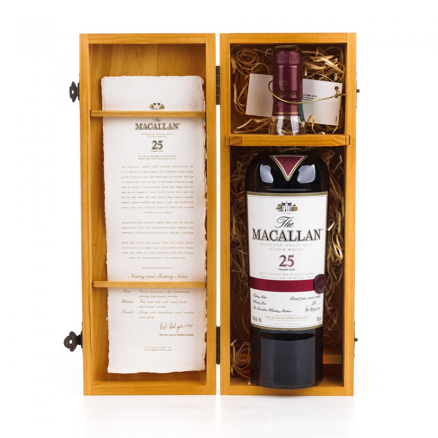 Macallan 麦卡伦 25年 雪莉桶 红腰带 750ml
