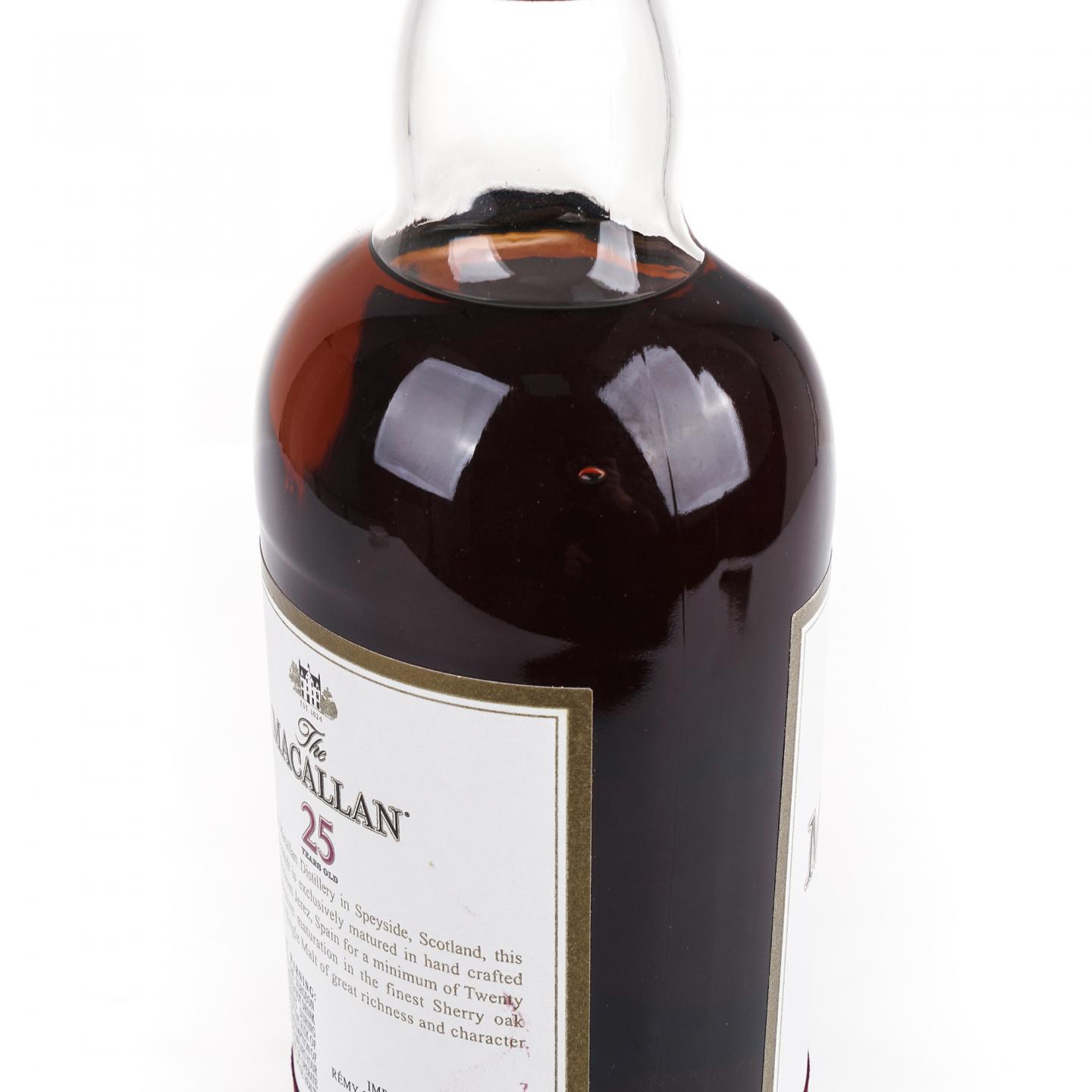 Macallan 麦卡伦 25年 雪莉桶 红腰带 750ml