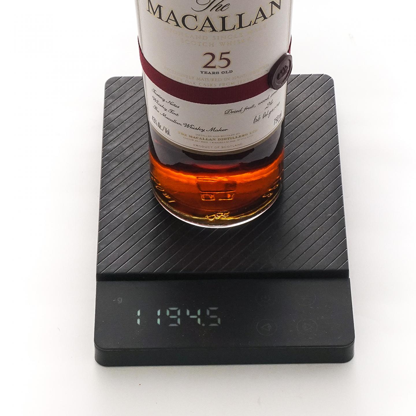 Macallan 麦卡伦 25年 雪莉桶 红腰带 750ml