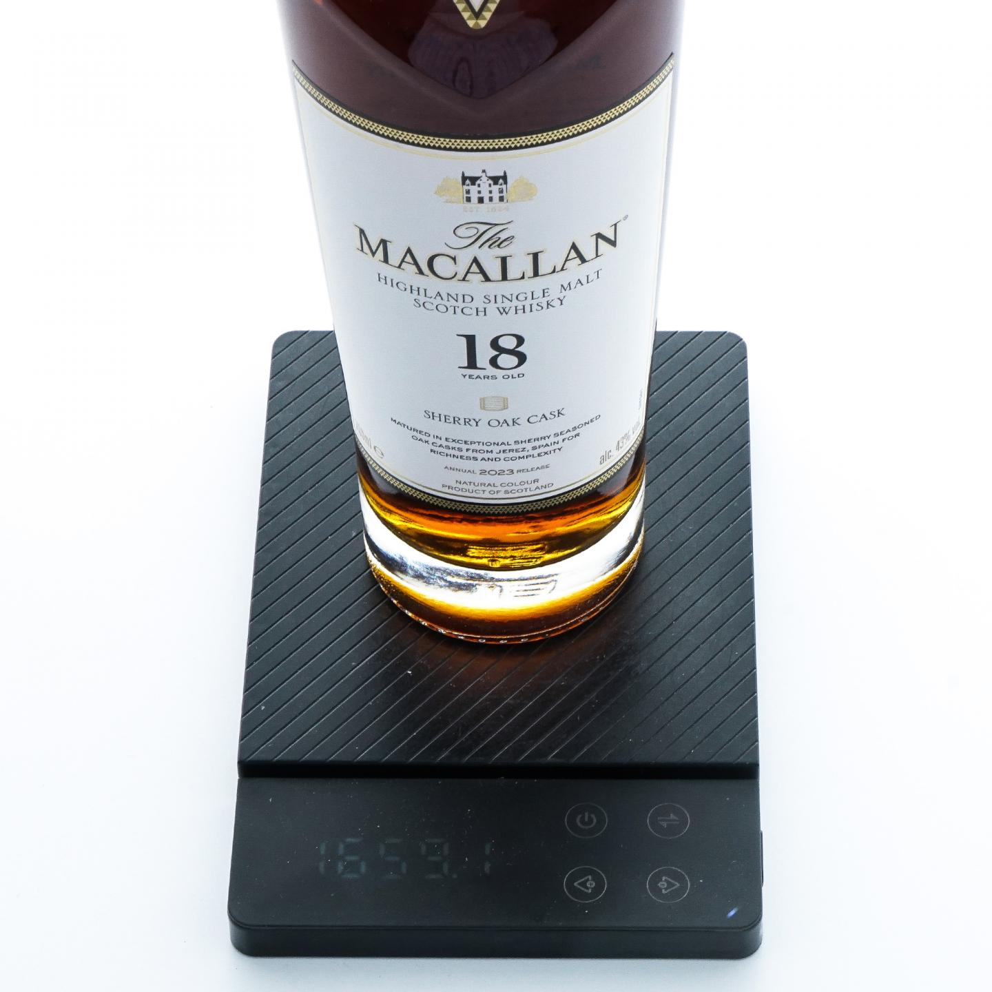 【附X光图】Macallan 麦卡伦 18年 2023 雪莉桶