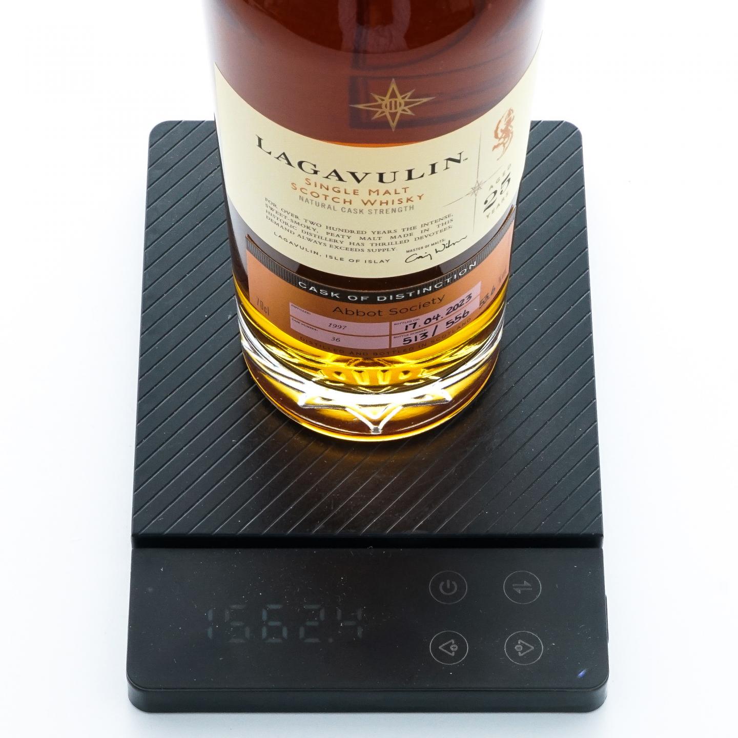 Lagavulin 乐加维林 25年 1997-2023 星星标 桶强 700ml