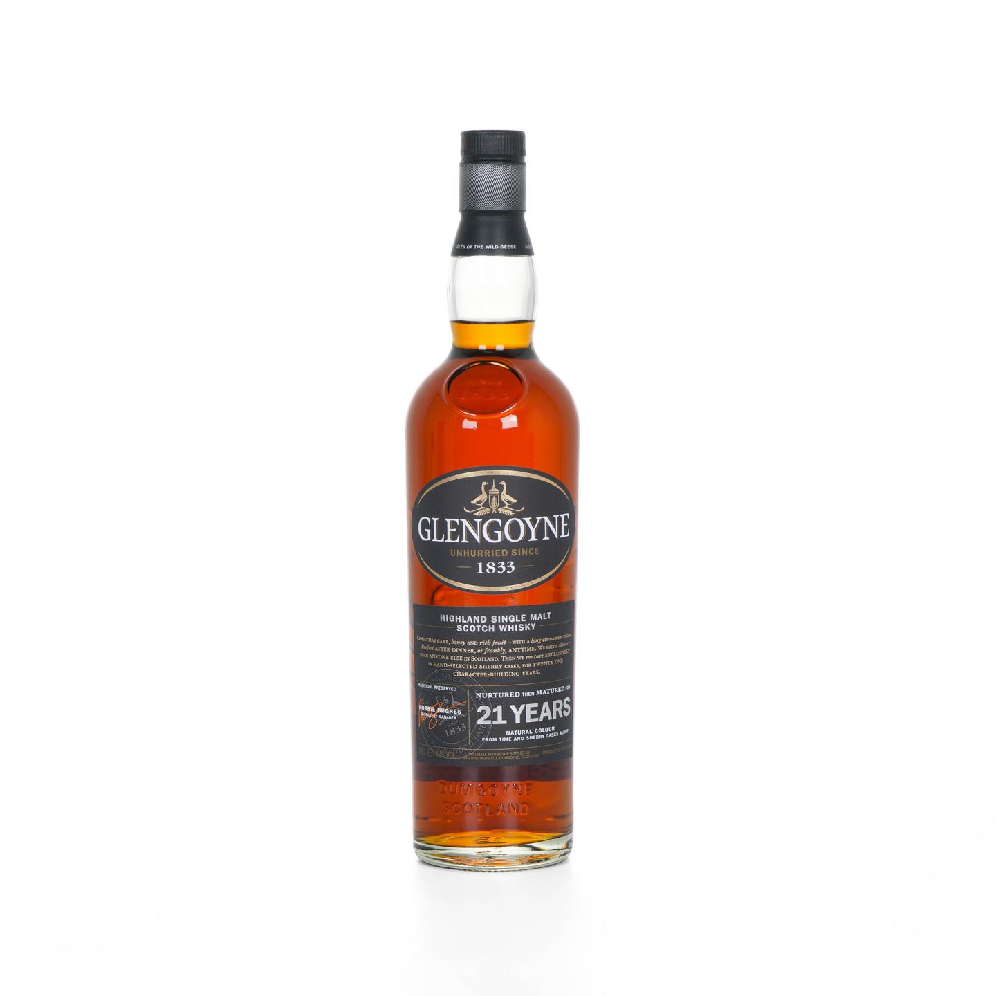 Glengoyne 格兰哥尼 21年 Robbie Hughes