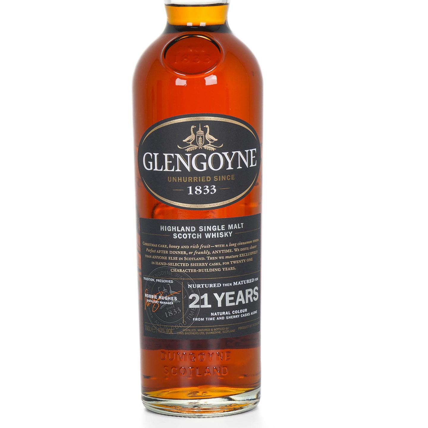 Glengoyne 格兰哥尼 21年 Robbie Hughes