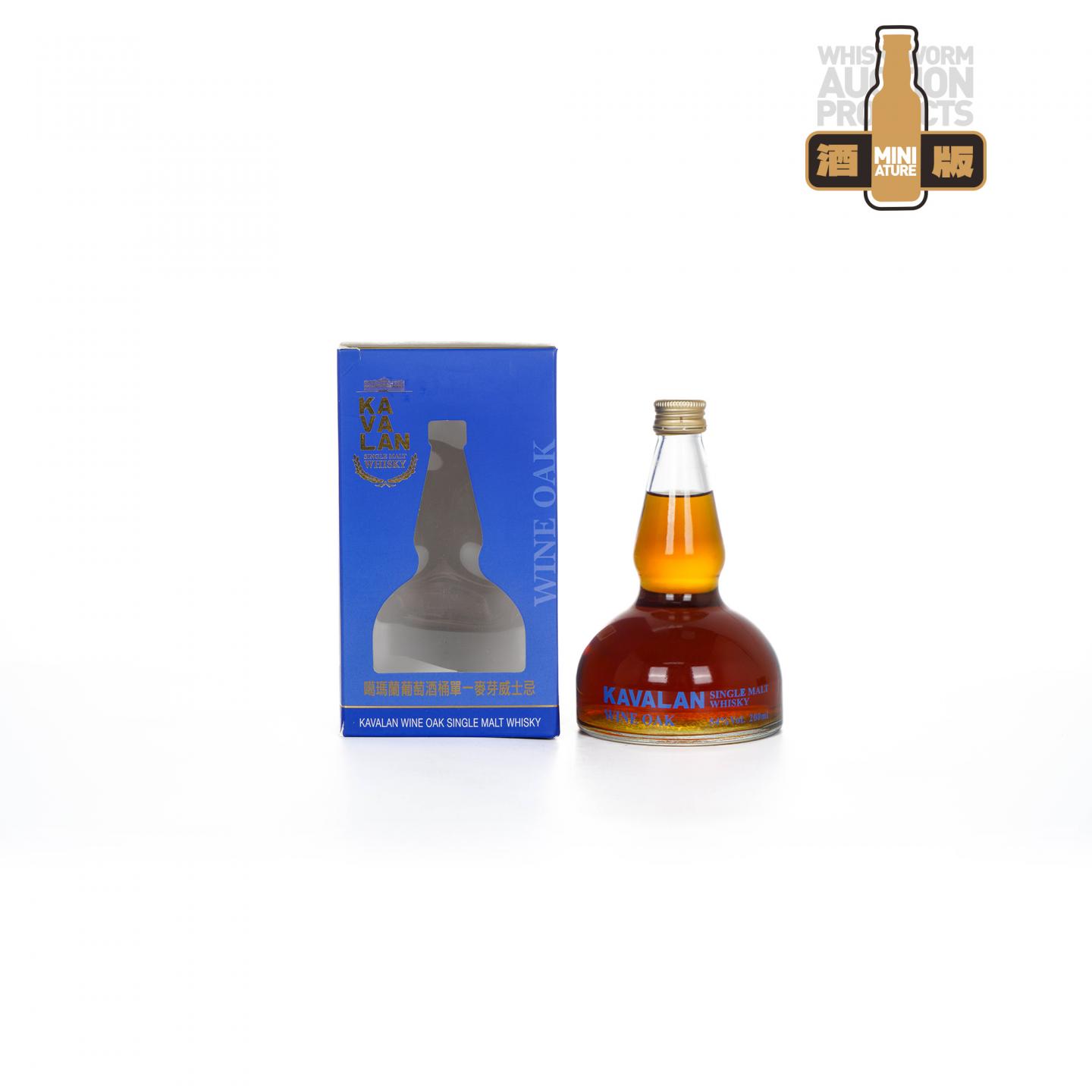 【中样】Kavalan 噶玛兰 经典独奏 葡萄酒桶 蒸馏器瓶 200ml
