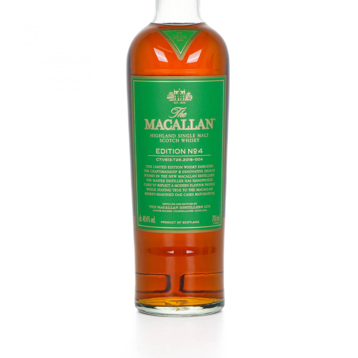 Macallan 麦卡伦 Edition No.4 绿标 行货