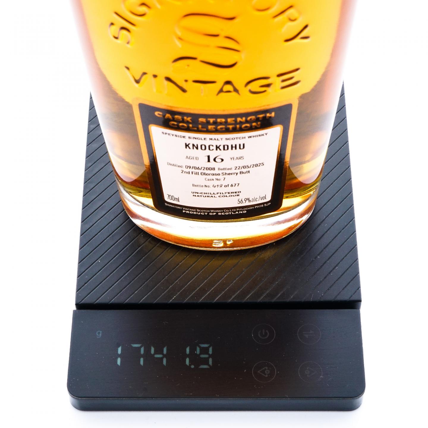 Knockdhu 洛克杜 16年 2008-2025 SV 雪莉桶#7