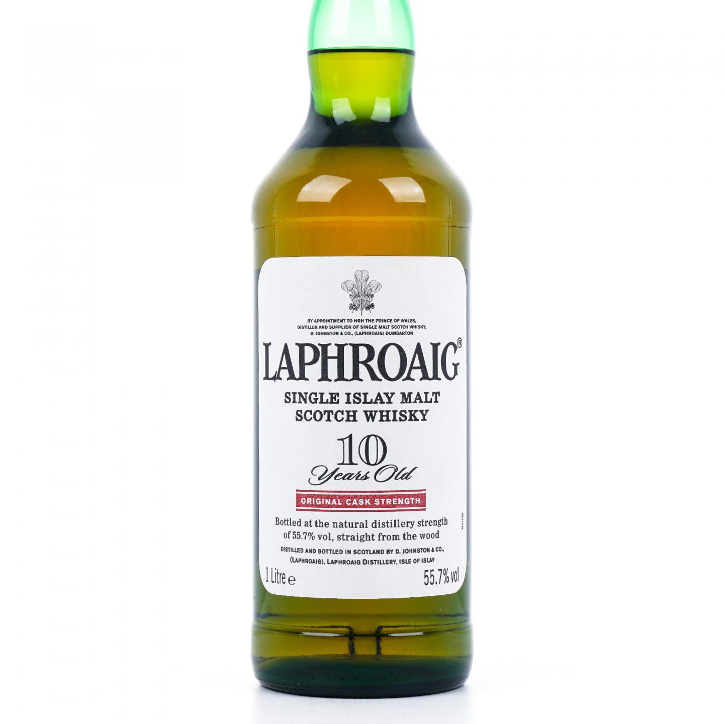 Laphroaig 拉弗格 10年 桶强 小红标 55.7% 1升装