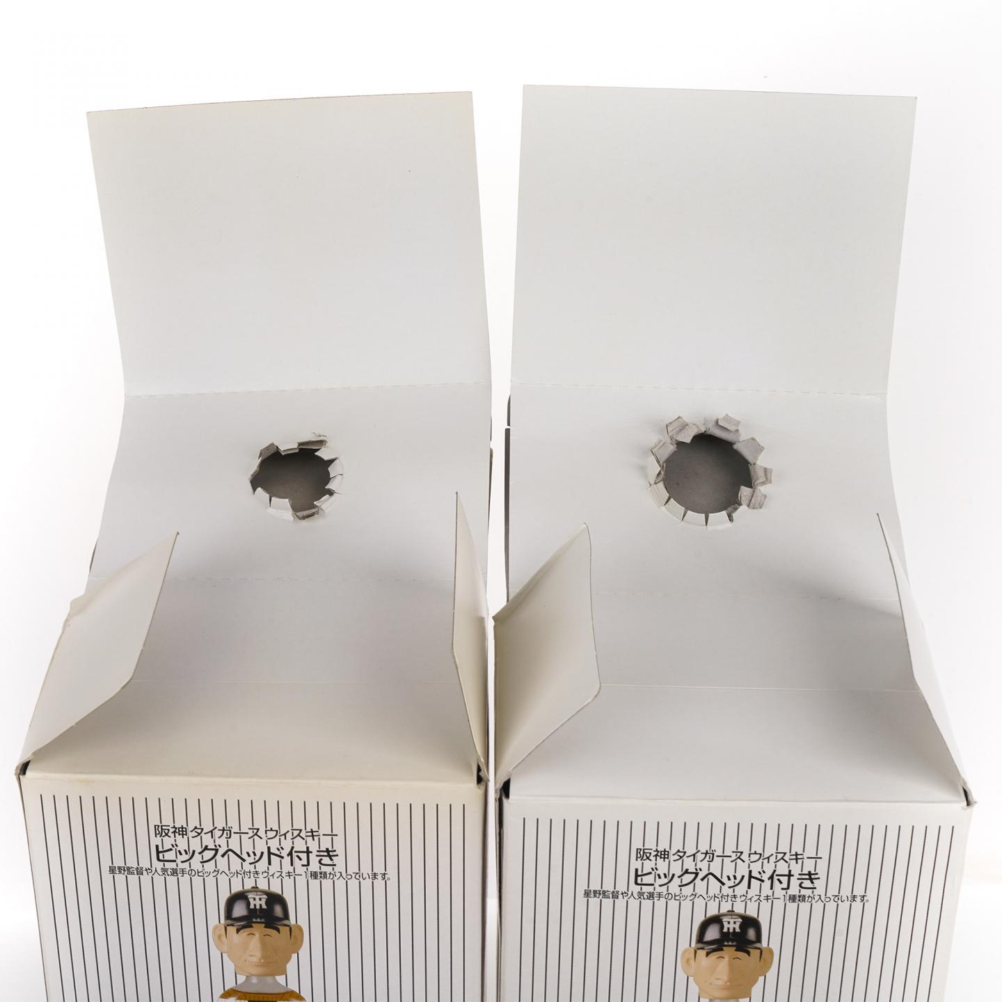 轻井泽 阪神虎队2003夺冠纪念 6/7/29/77号球员 4瓶组*360ml