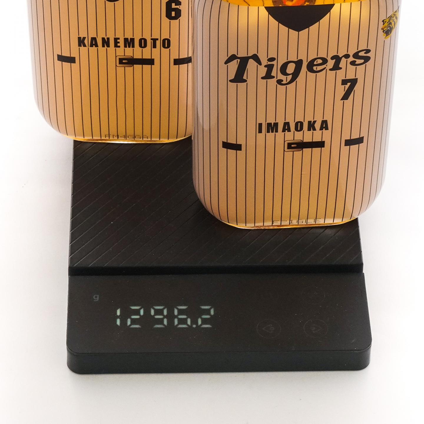 轻井泽 阪神虎队2003夺冠纪念 6/7/29/77号球员 4瓶组*360ml