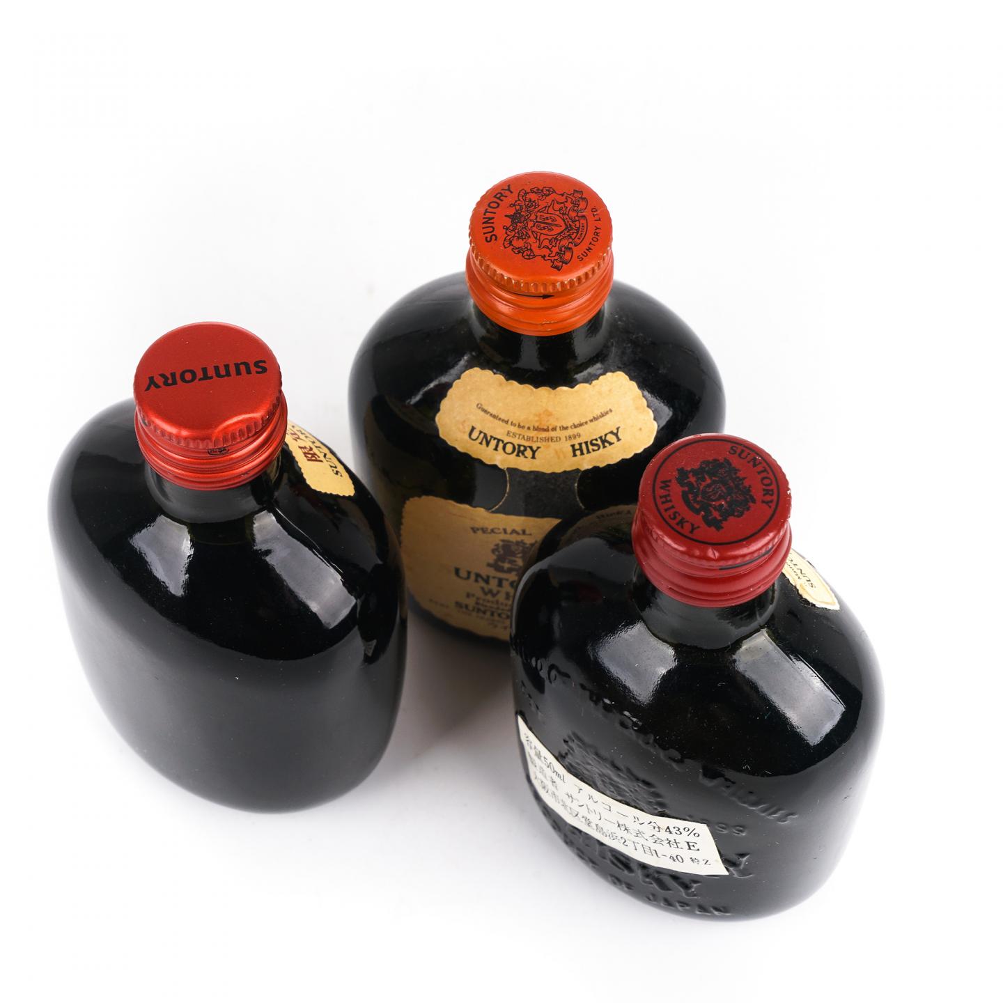 【酒版】三得利 寿瓶特级 2瓶组*50ml+山崎 雪莉樽出原酒 50ml