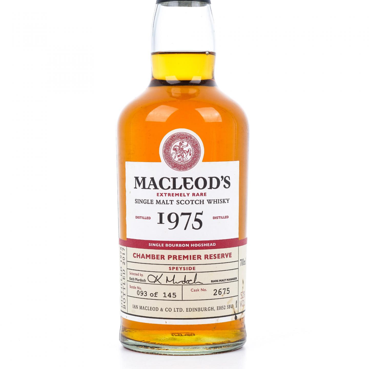 Ian Macleod 1975-2017 单桶#2675