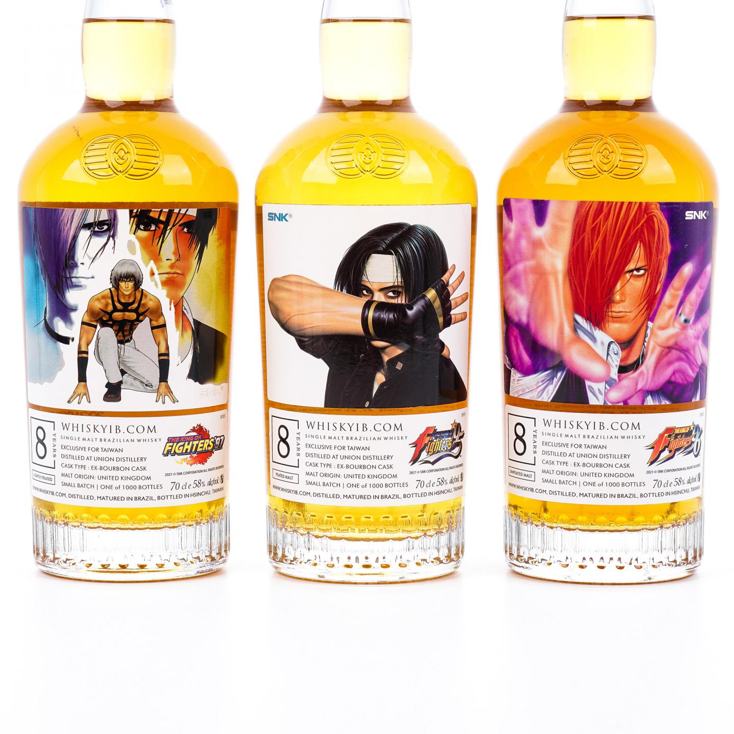 拳皇联名系列威士忌 3支组