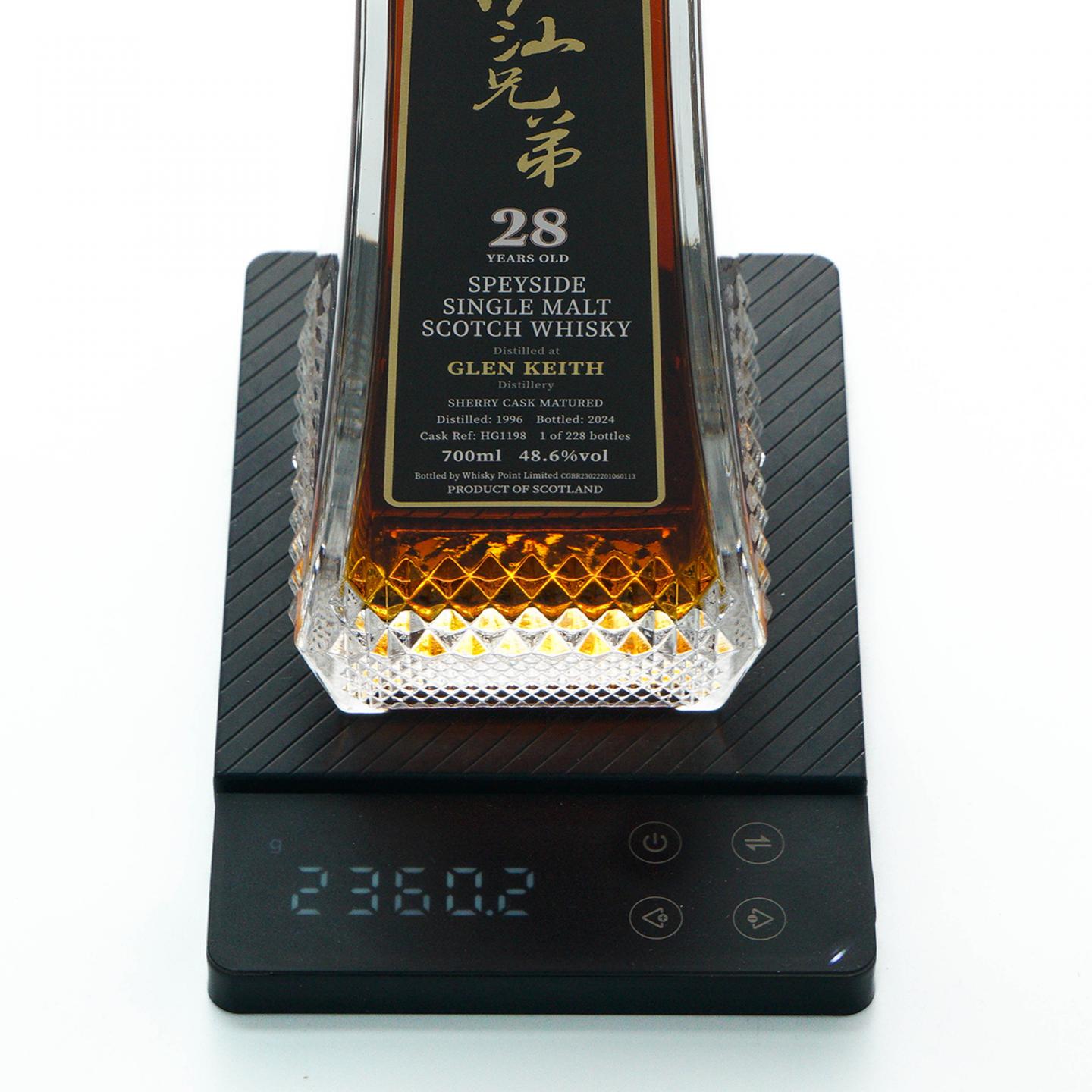 Glen keith 格兰契斯 28年 1996-2024 蔡昊精选 雪莉桶