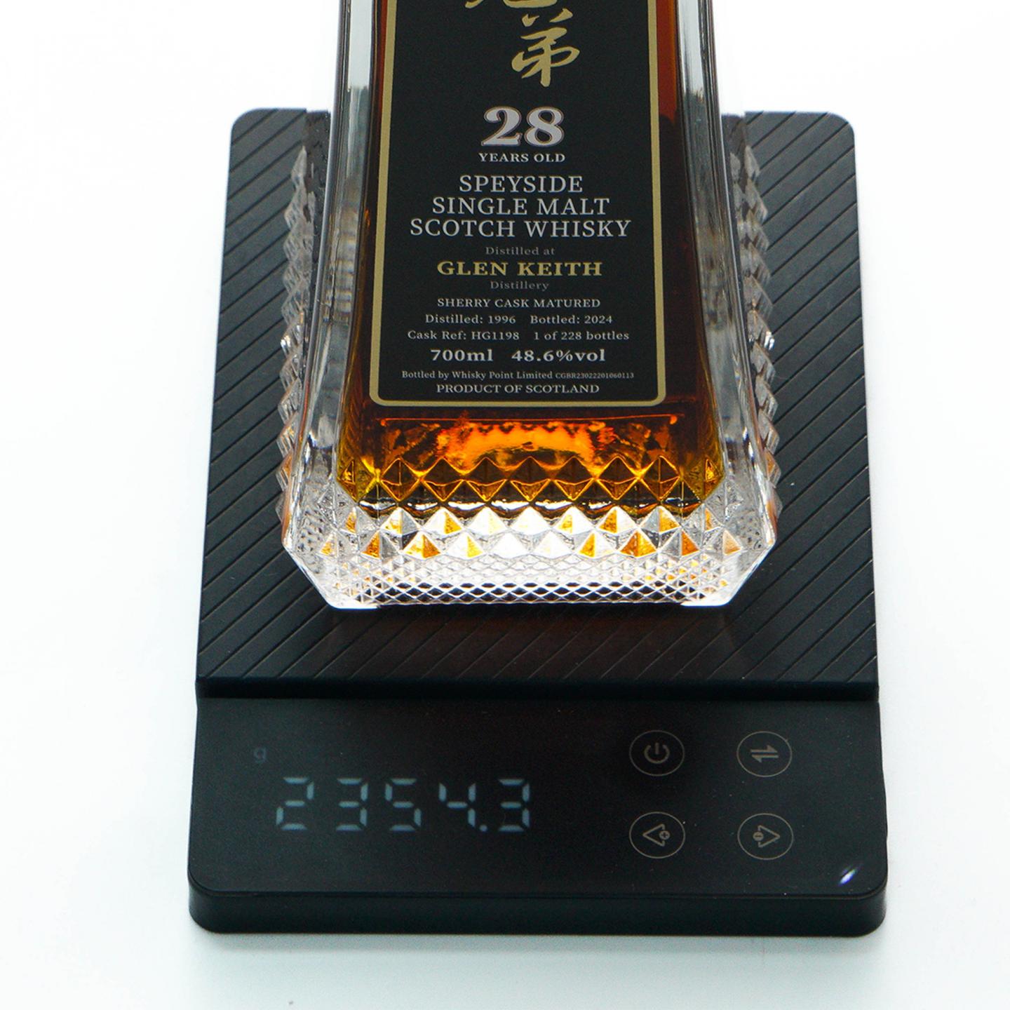 Glen keith 格兰契斯 28年 1996-2024 蔡昊精选 雪莉桶 700ml