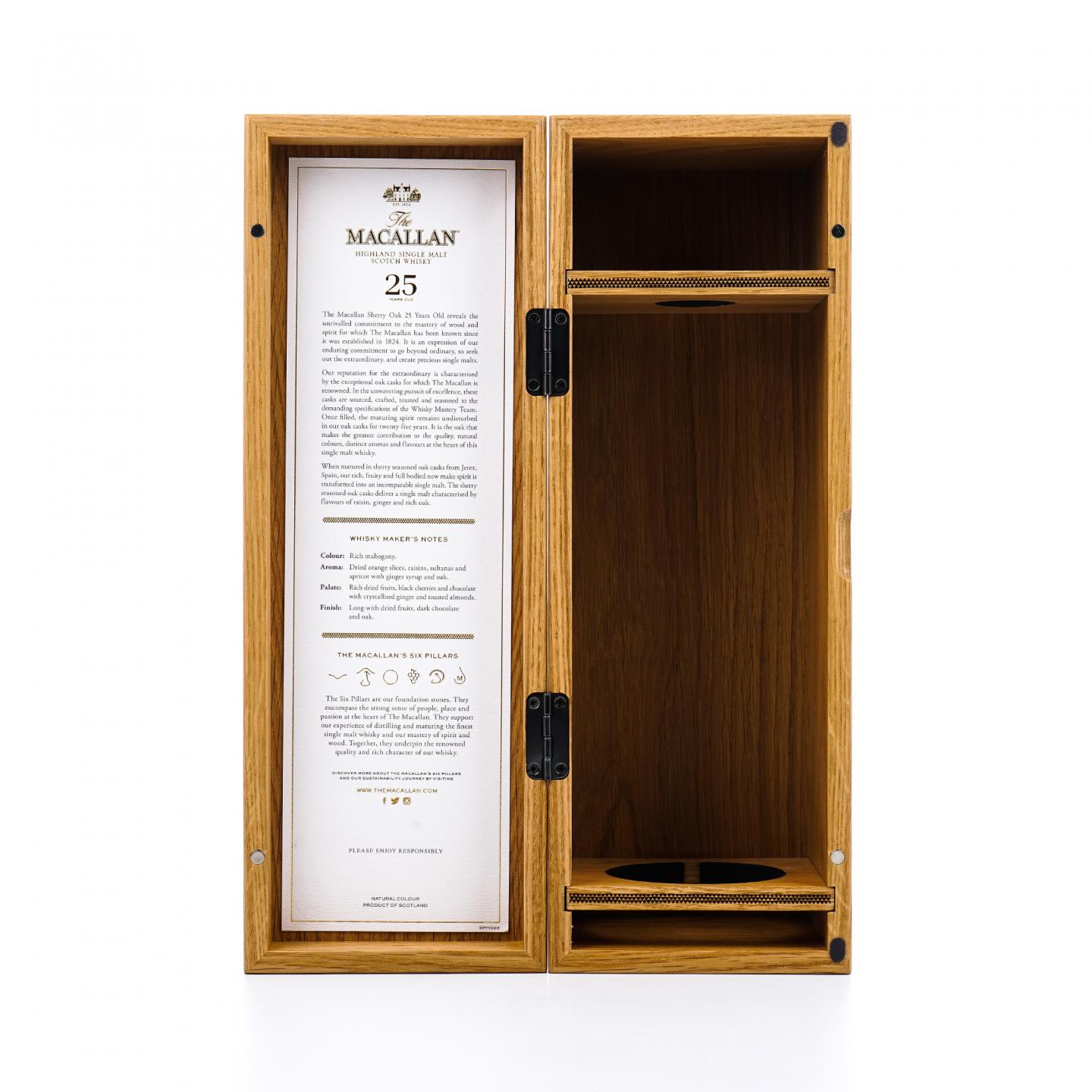 【附X光图】Macallan 麦卡伦 25年 2023 黑腰带 行货