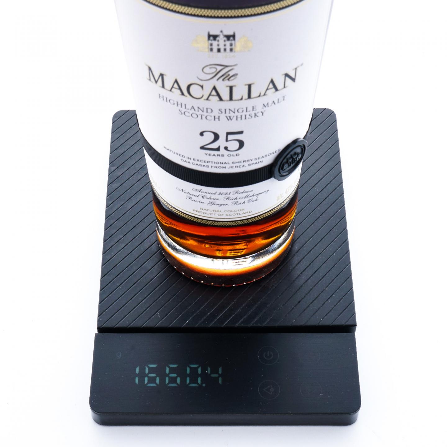 【附X光图】Macallan 麦卡伦 25年 2023 黑腰带 行货