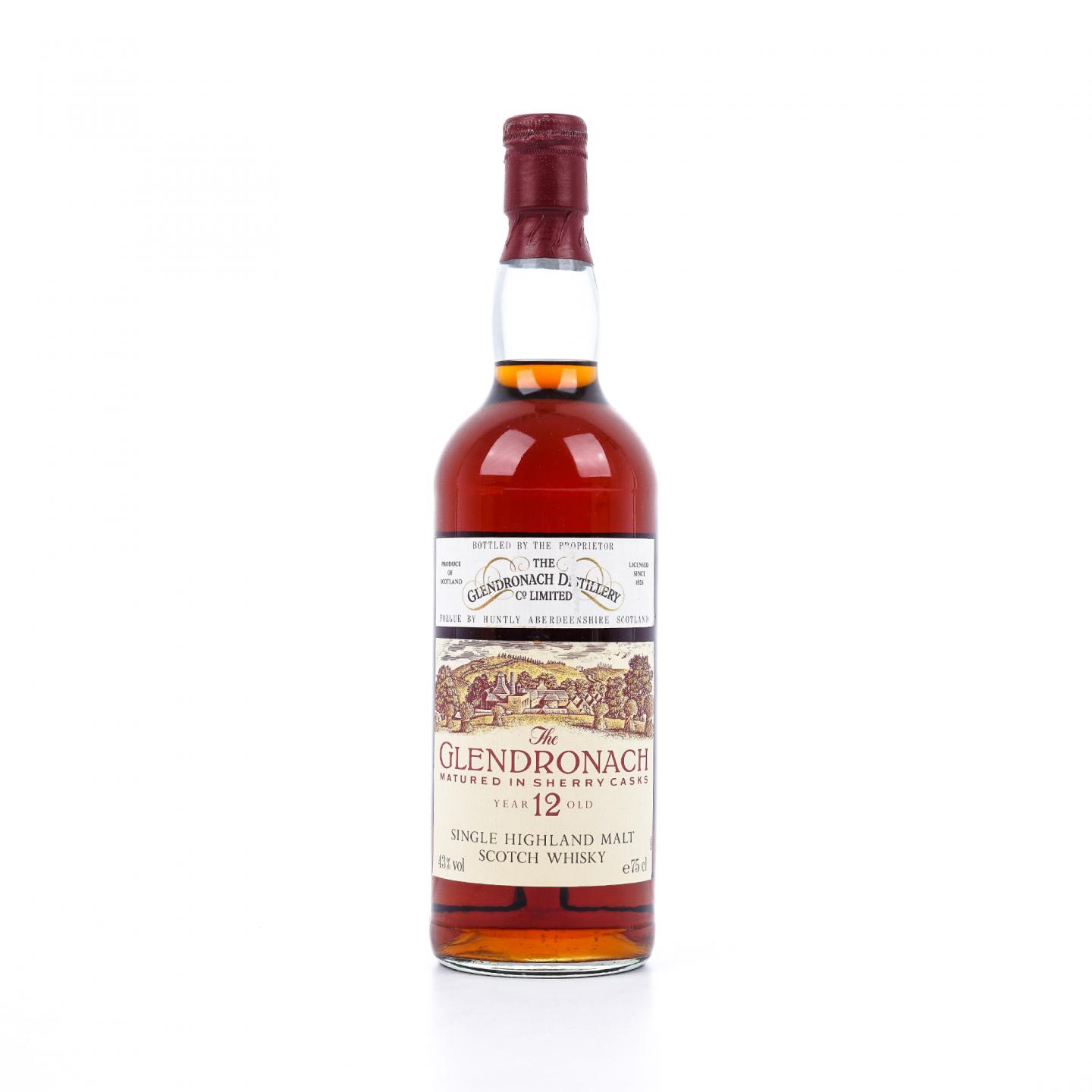 Glendronach 格兰多纳 12年 雪莉桶 750ml