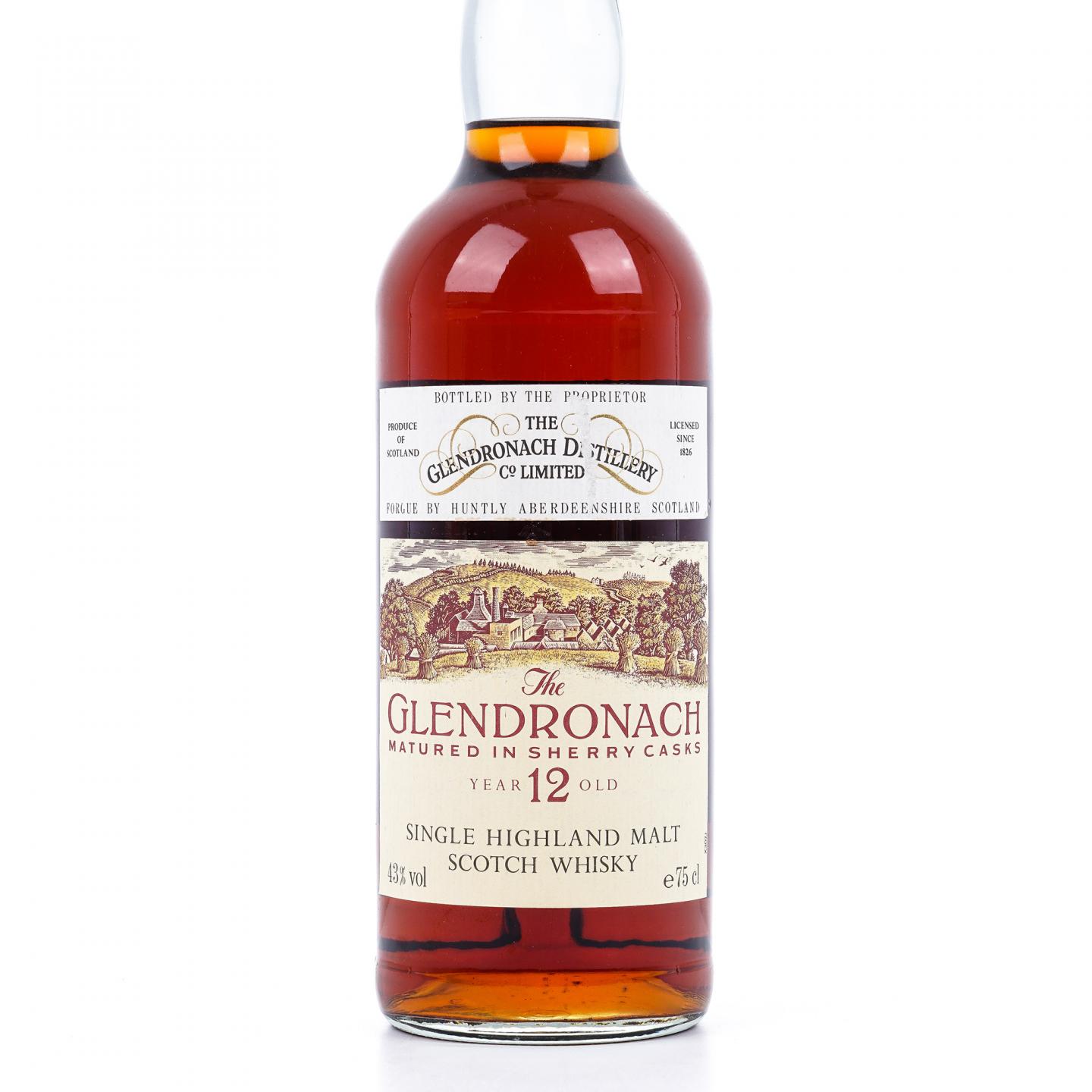 Glendronach 格兰多纳 12年 雪莉桶 750ml