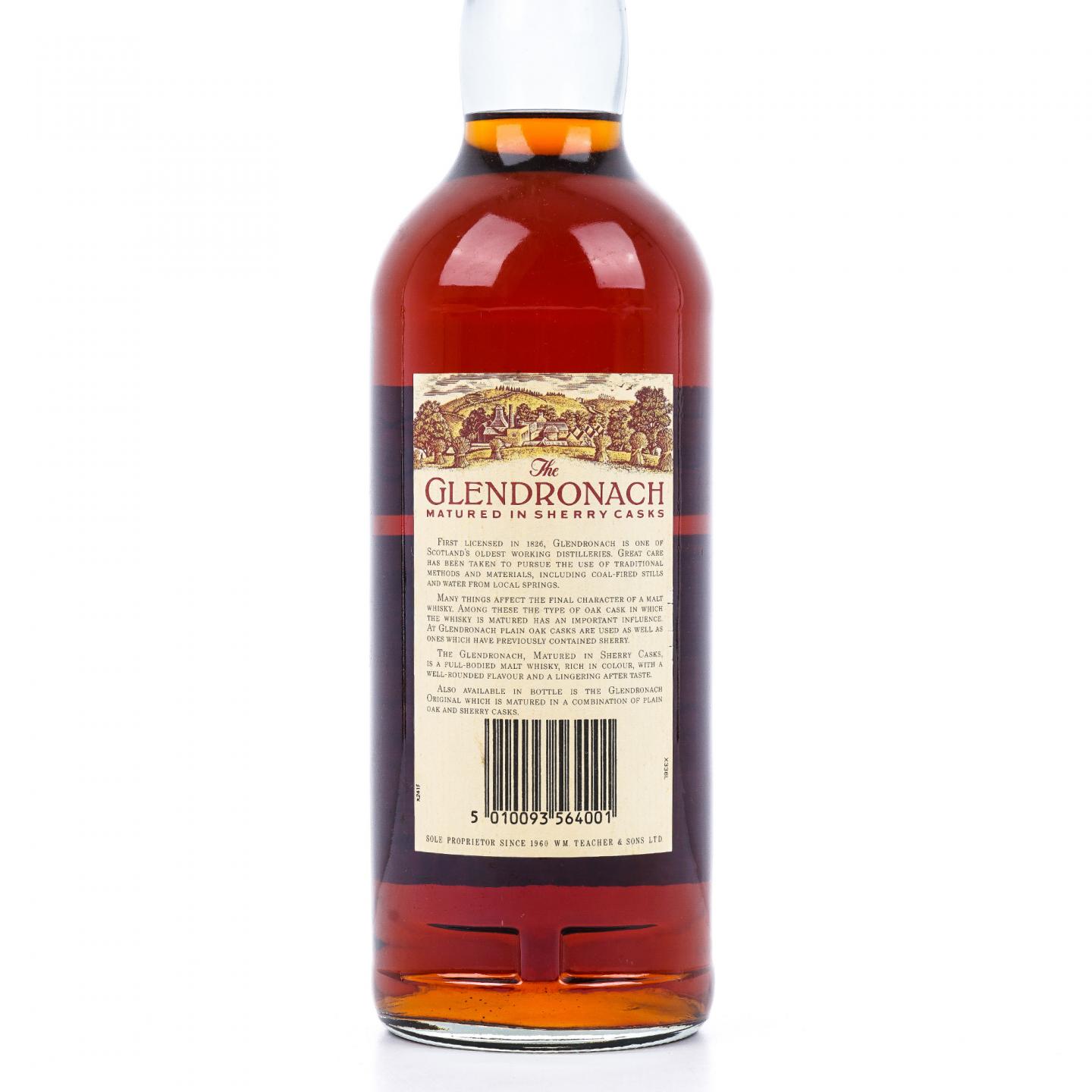 Glendronach 格兰多纳 12年 雪莉桶 750ml