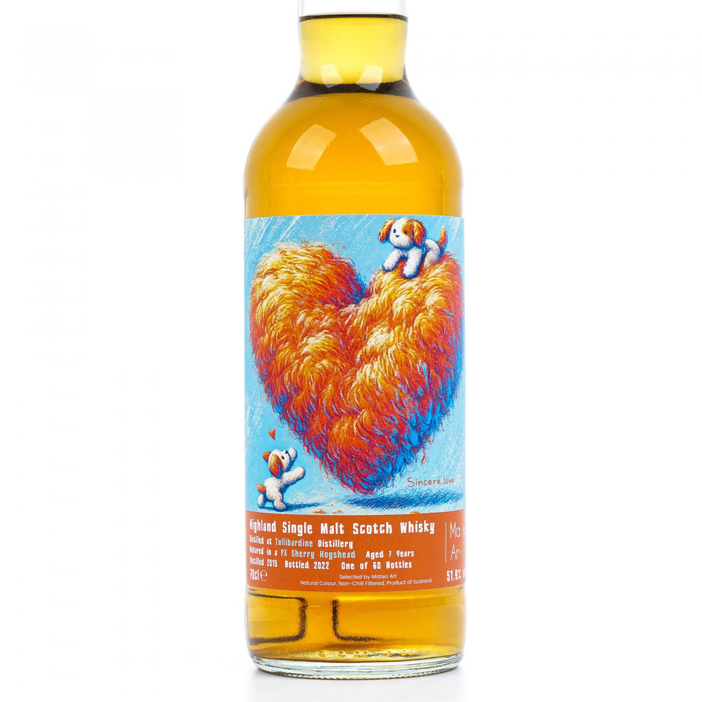 Tullibardine 图里巴丁 7年 2015-2022 雪莉桶