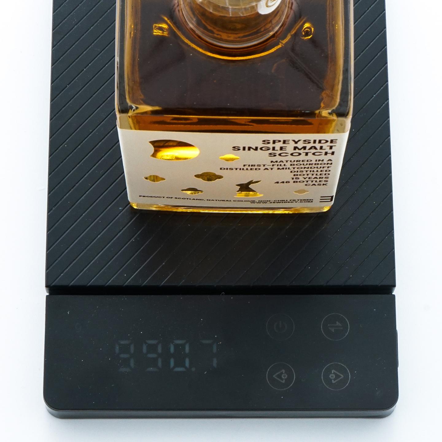 Miltonduff 弥尔顿达夫 15年 2009-2025 波本桶#701580 350ML