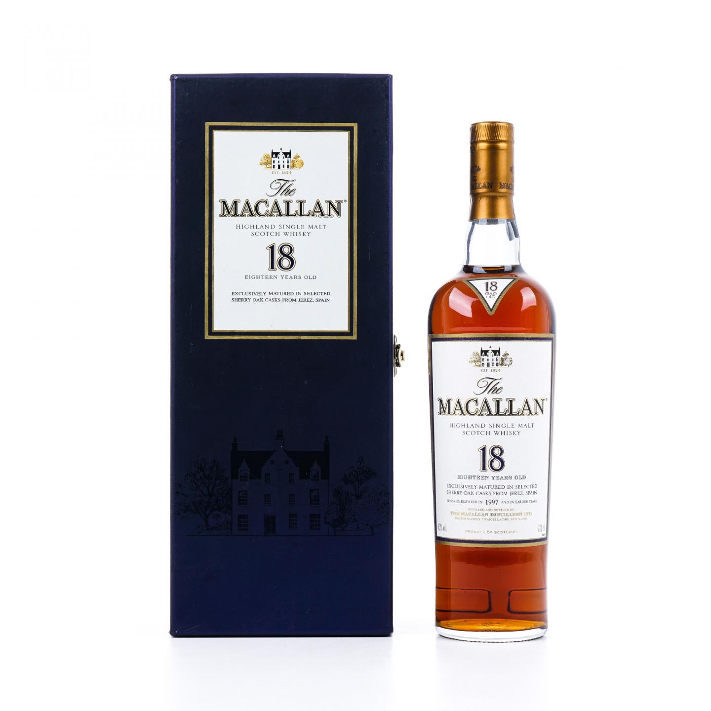 Macallan 麦卡伦 18年 1997 雪莉桶