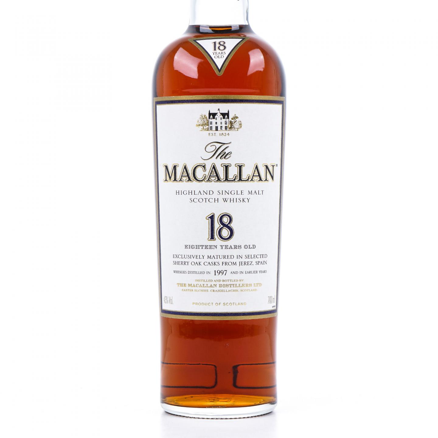 Macallan 麦卡伦 18年 1997 雪莉桶