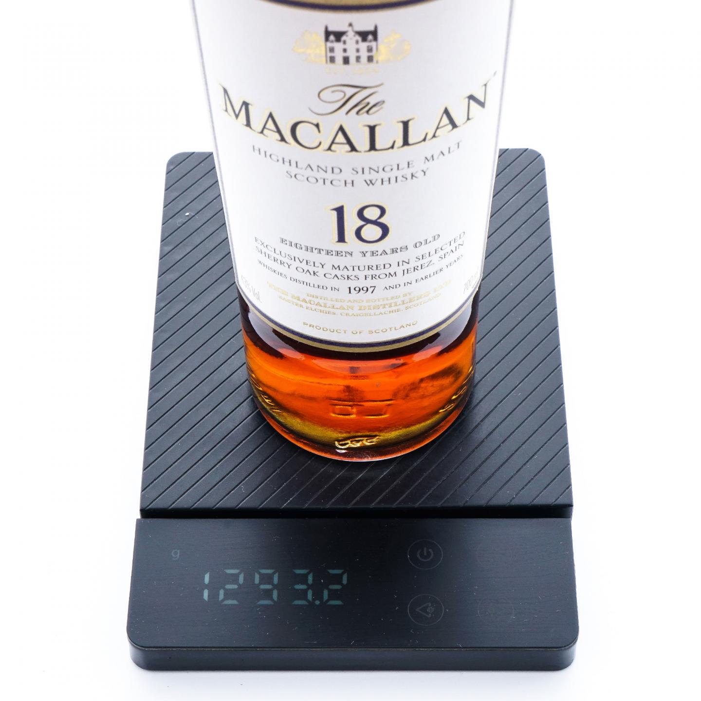 Macallan 麦卡伦 18年 1997 雪莉桶