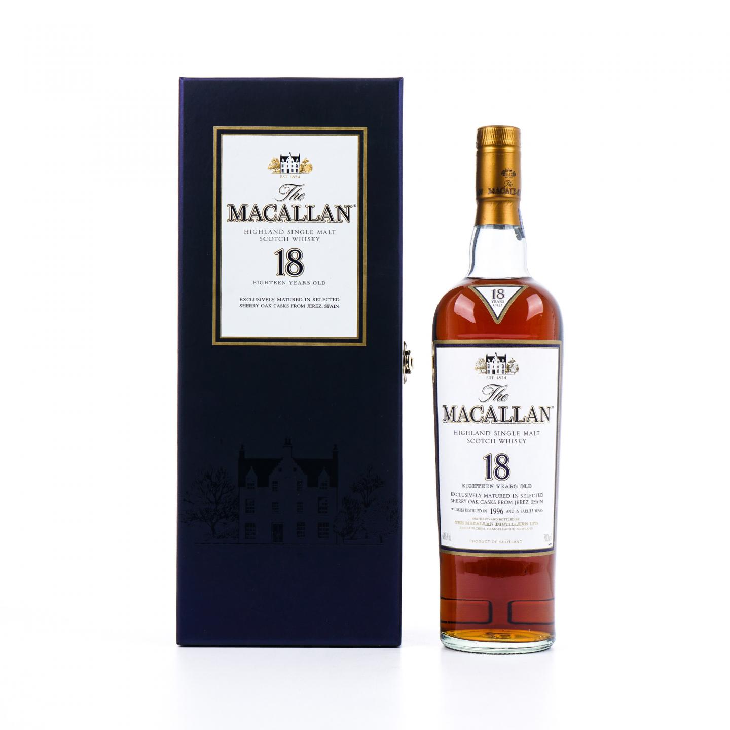Macallan 麦卡伦 18年 1996 雪莉桶