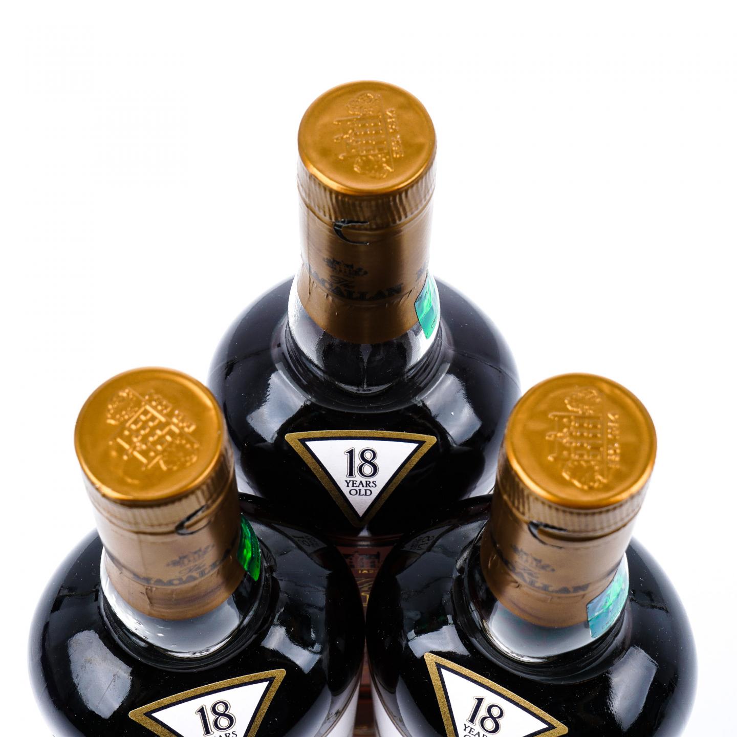 Macallan 麦卡伦 18年 2017 雪莉桶 3支组