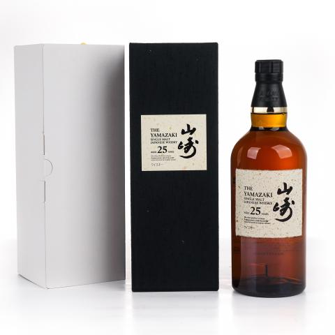 山崎 25年 新版 礼盒