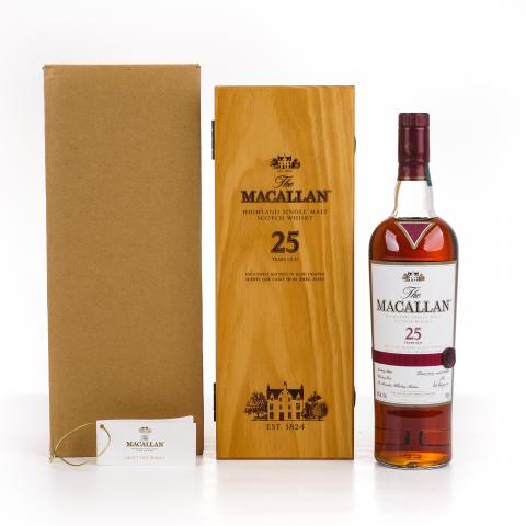 Macallan 麦卡伦 25年 雪莉桶 红腰带 750ml