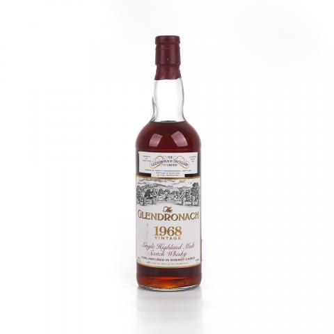 Glendronach 格兰多纳 25年 1968-1993 雪莉桶 750ml