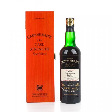 Springbank 云顶 31年 1965-1996 雪莉单桶 CA