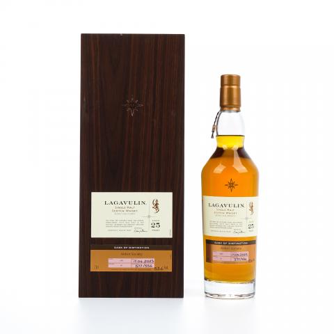 Lagavulin 乐加维林 25年 1997-2023 星星标 桶强 瓶码377
