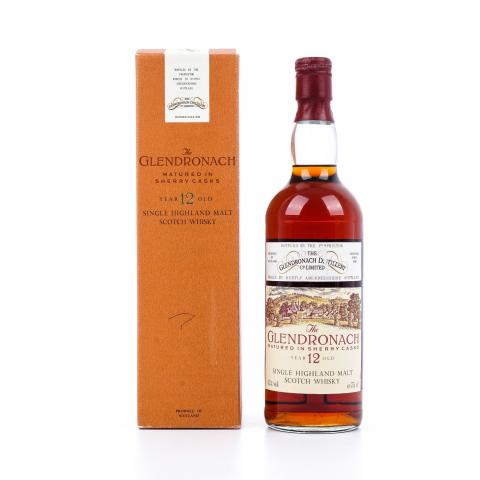 Glendronach 格兰多纳 12年 雪莉桶 750ml