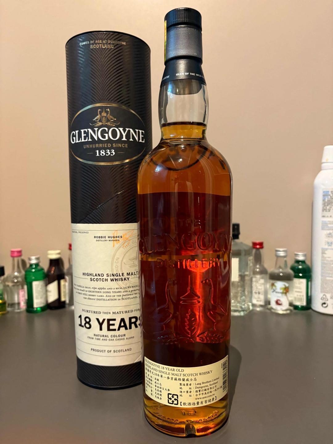 格兰哥尼18年双鹅黄金诺言大麦版